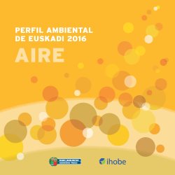informe anual de Gobierno Vasco sobre la calidad del aire