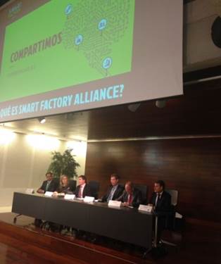 Acto de presentación de  Smart Factory Alliancec